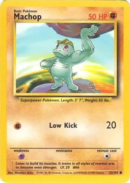 Machop - Base Set (BS)