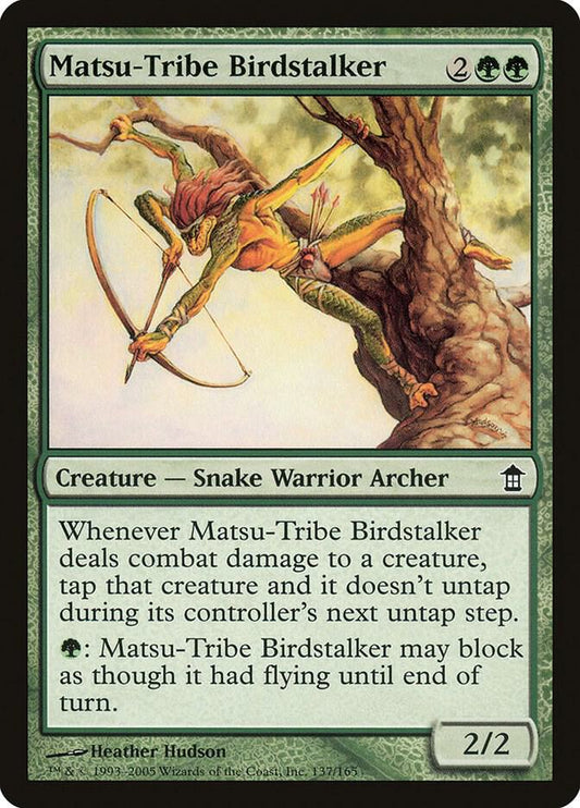 Matsu-Tribe Birdstalker - Saviors of Kamigawa (SOK)