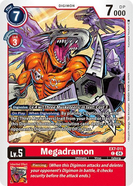 Megadramon - Digimon LIBERATOR (EX07)