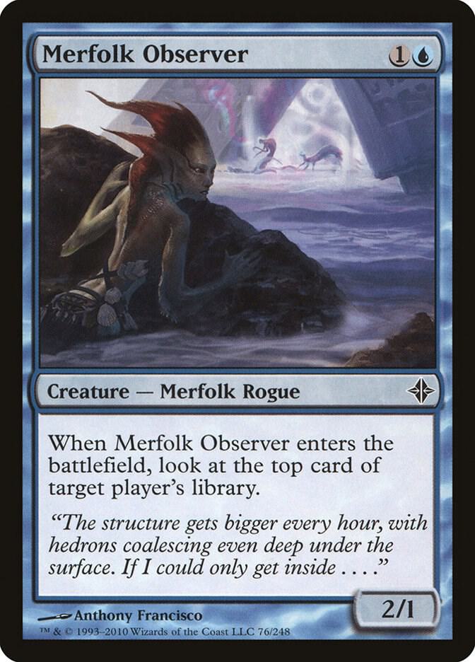 Merfolk Observer - Rise of the Eldrazi (ROE)