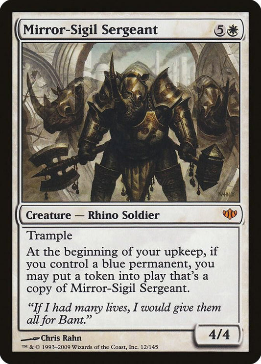 Mirror-Sigil Sergeant - Conflux (CON)