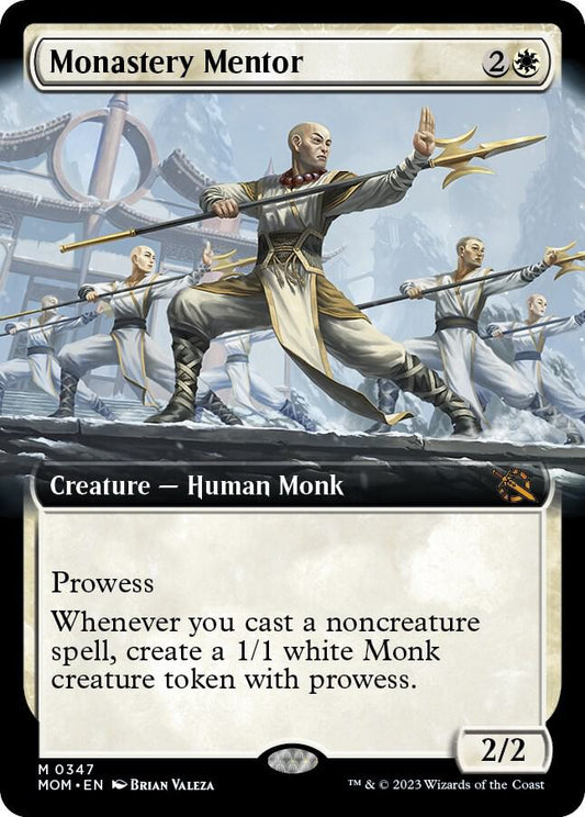 Monastery Mentor (Extended Art) - March of the Machine (MOM)