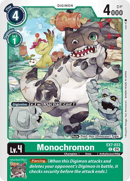 Monochromon - Digimon LIBERATOR (EX07)