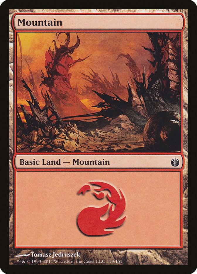 Mountain (153) - Mirrodin Besieged (MBS)