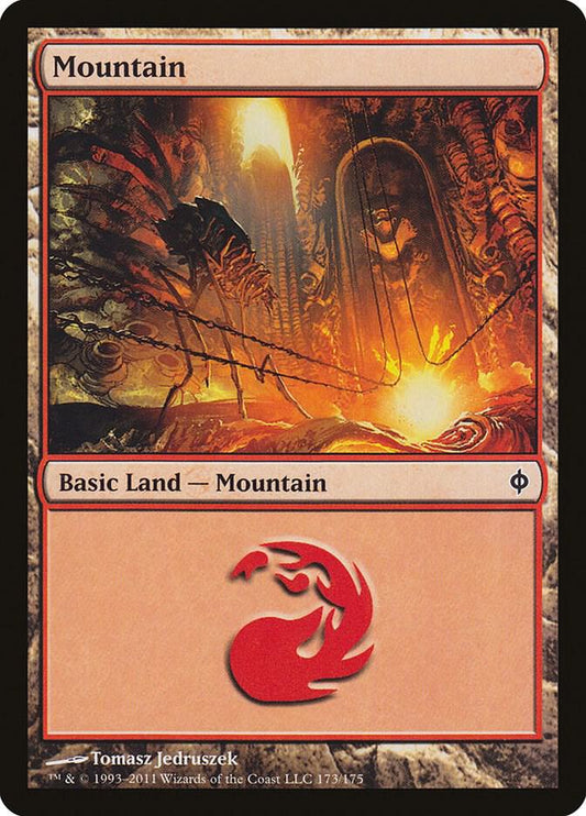 Mountain (173) - New Phyrexia (NPH)