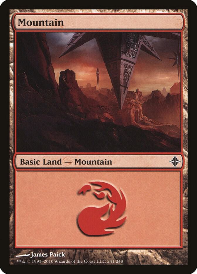 Mountain (241) - Rise of the Eldrazi (ROE)