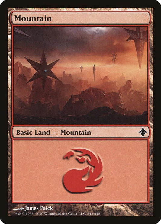 Mountain (242) - Rise of the Eldrazi (ROE)