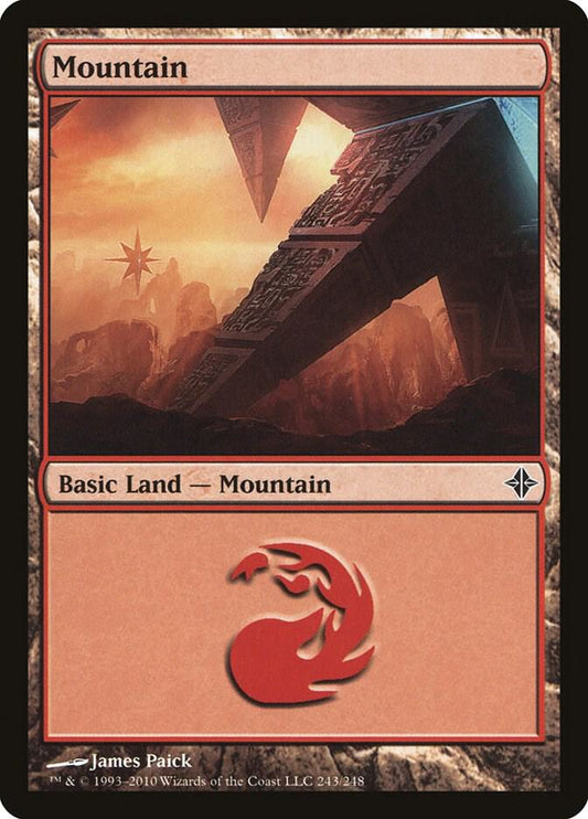 Mountain (243) - Rise of the Eldrazi (ROE)