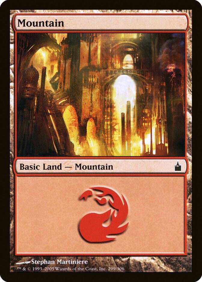 Mountain (299) - Ravnica: City of Guilds (RAV)