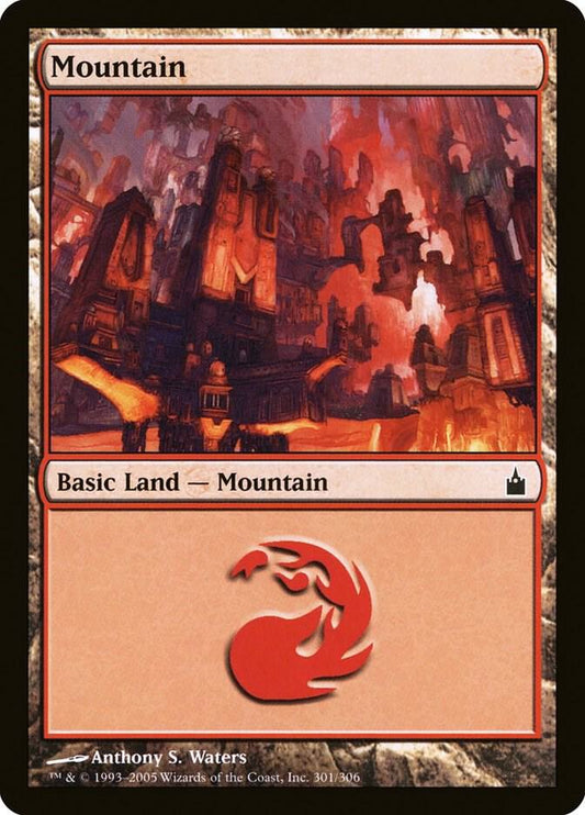 Mountain (301) - Ravnica: City of Guilds (RAV)