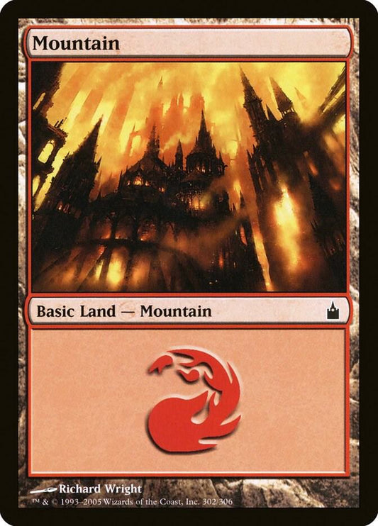 Mountain (302) - Ravnica: City of Guilds (RAV)