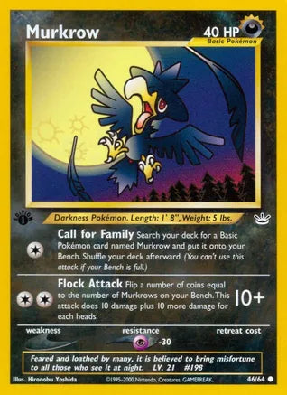 Murkrow - Neo Revelation (N3)