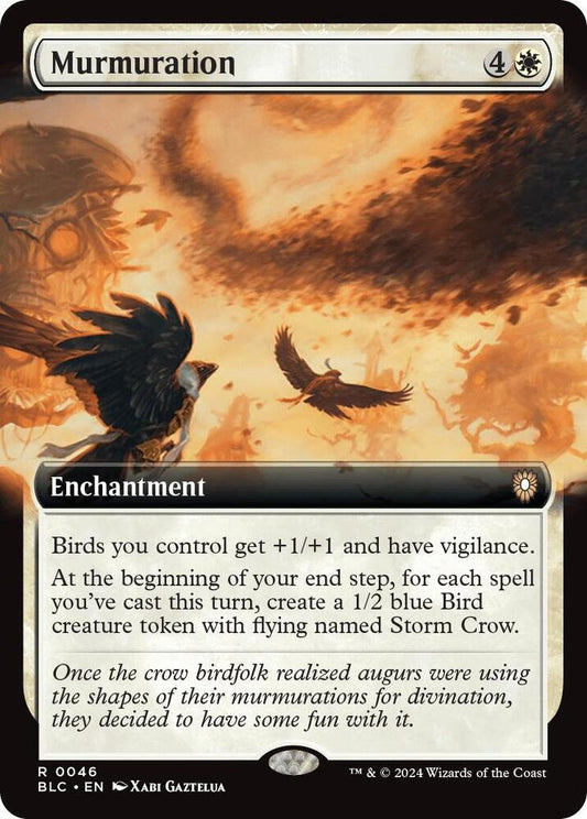 Murmuration (Extended Art) - Commander: Bloomburrow (BLC)