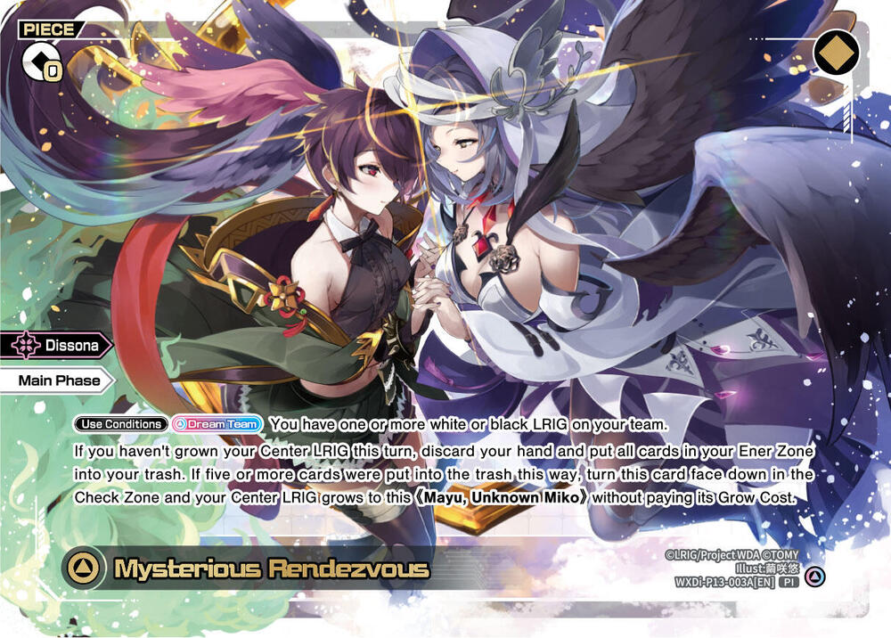 Mysterious Rendezvous // Mayu, Unknown Miko - Concord Diva (WXDi-P13)