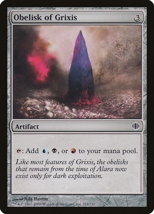 Obelisk of Grixis - Shards of Alara (ALA)