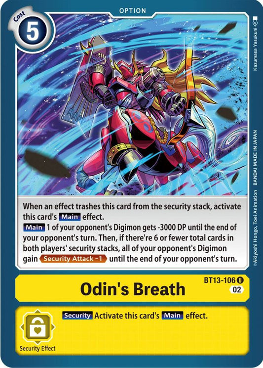 Odin's Breath - Versus Royal Knights (BT13)