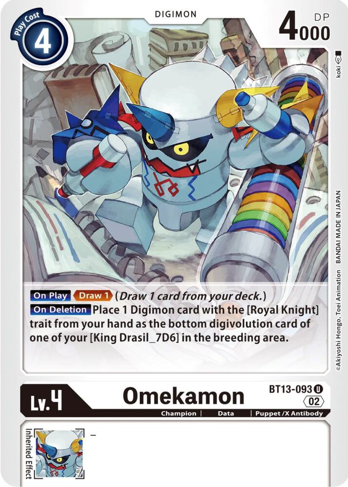 Omekamon - Versus Royal Knights (BT13)