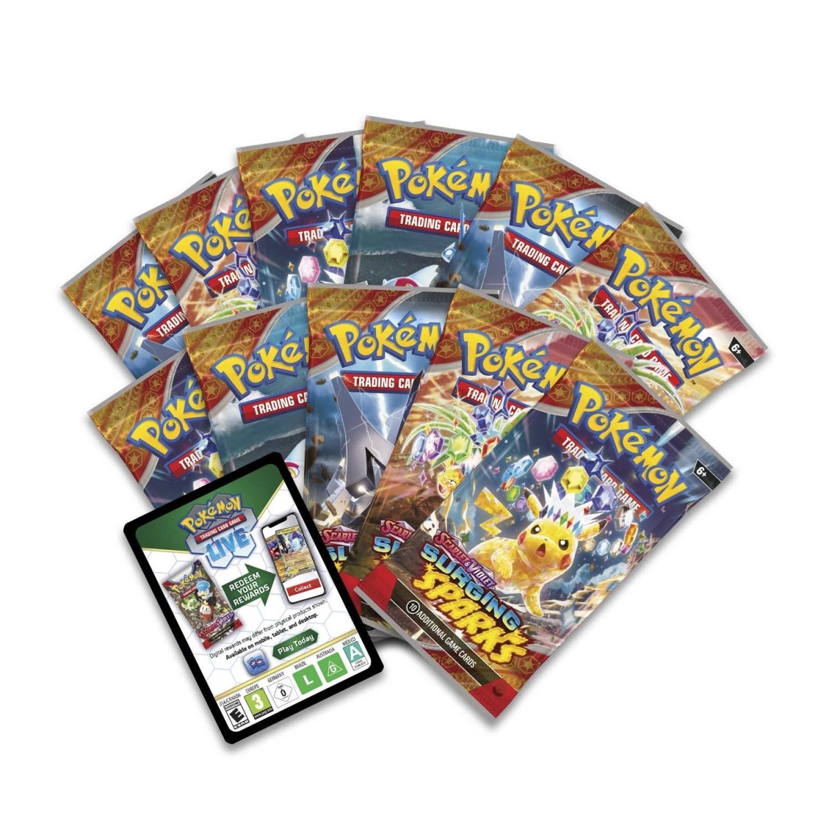 Pokémon TCG: Scarlet & Violet-Surging Sparks Elite Trainer Box