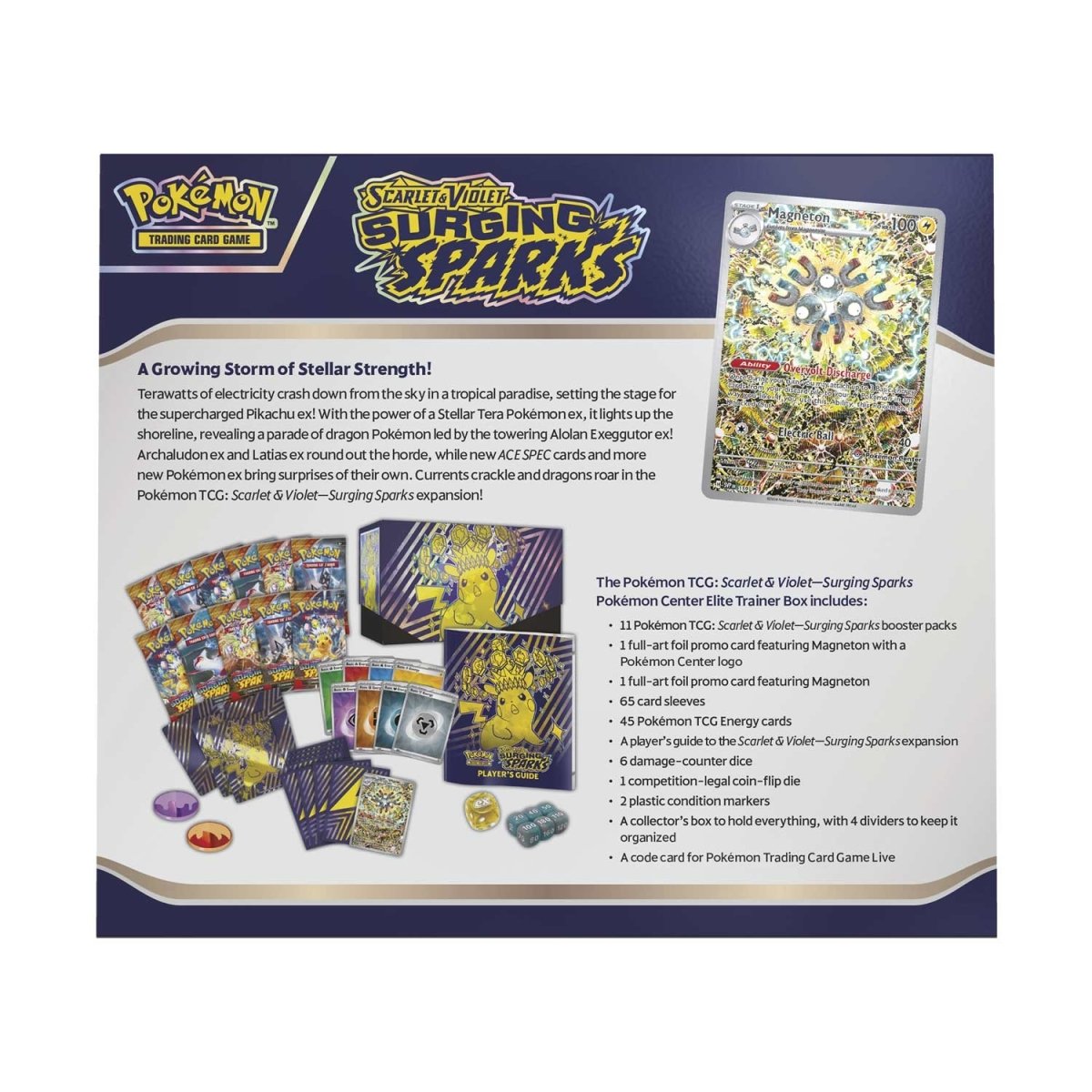 Pokémon TCG: Scarlet & Violet-Surging Sparks Elite Trainer Box