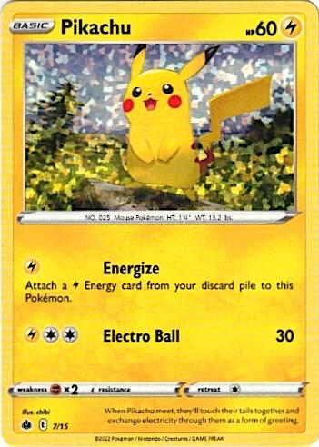 Pikachu - 7/15 - McDonald's Promos 2022 (MCD22)