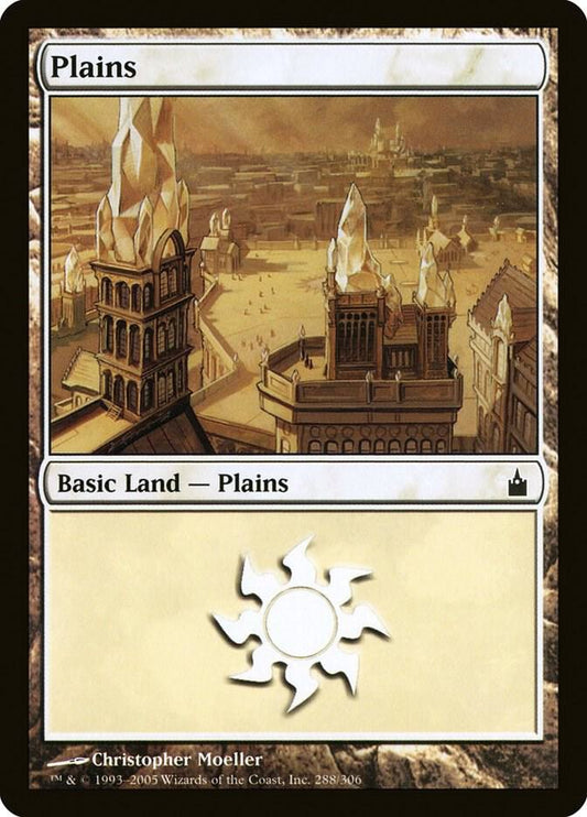 Plains (288) - Ravnica: City of Guilds (RAV)