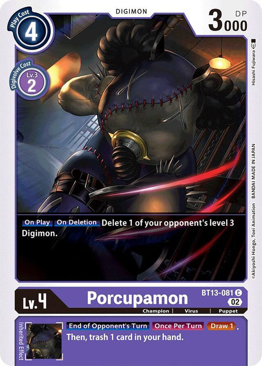 Porcupamon - Versus Royal Knights (BT13)