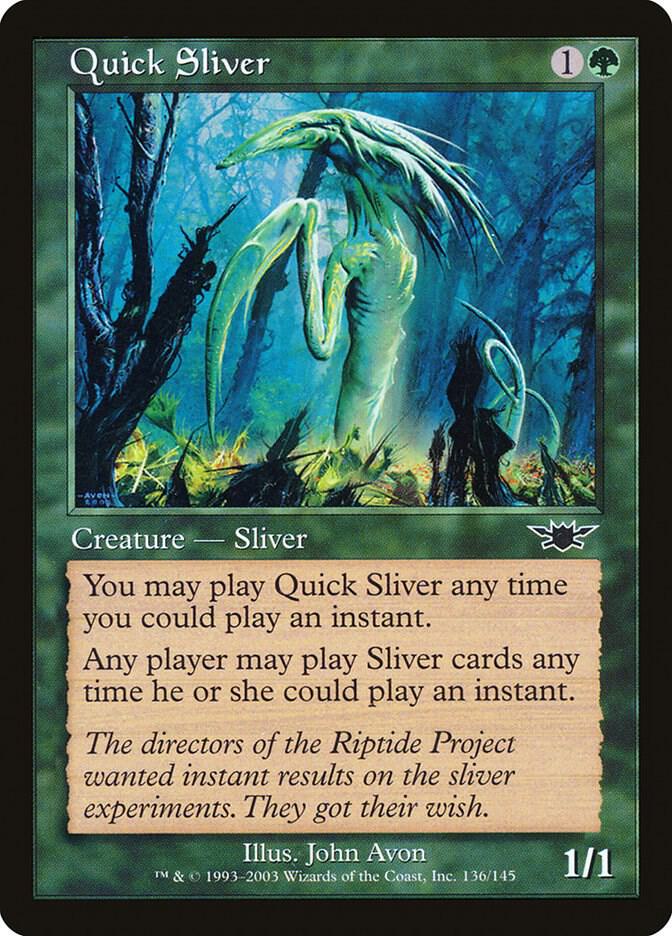 Quick Sliver - Legions (LGN)