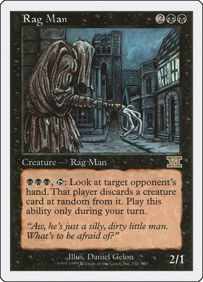 Rag Man - Classic Sixth Edition (6ED)