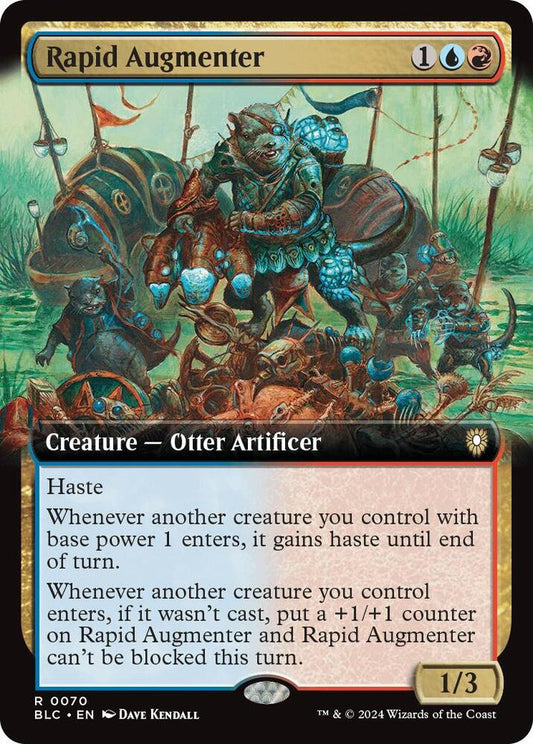 Rapid Augmenter (Extended Art) - Commander: Bloomburrow (BLC)