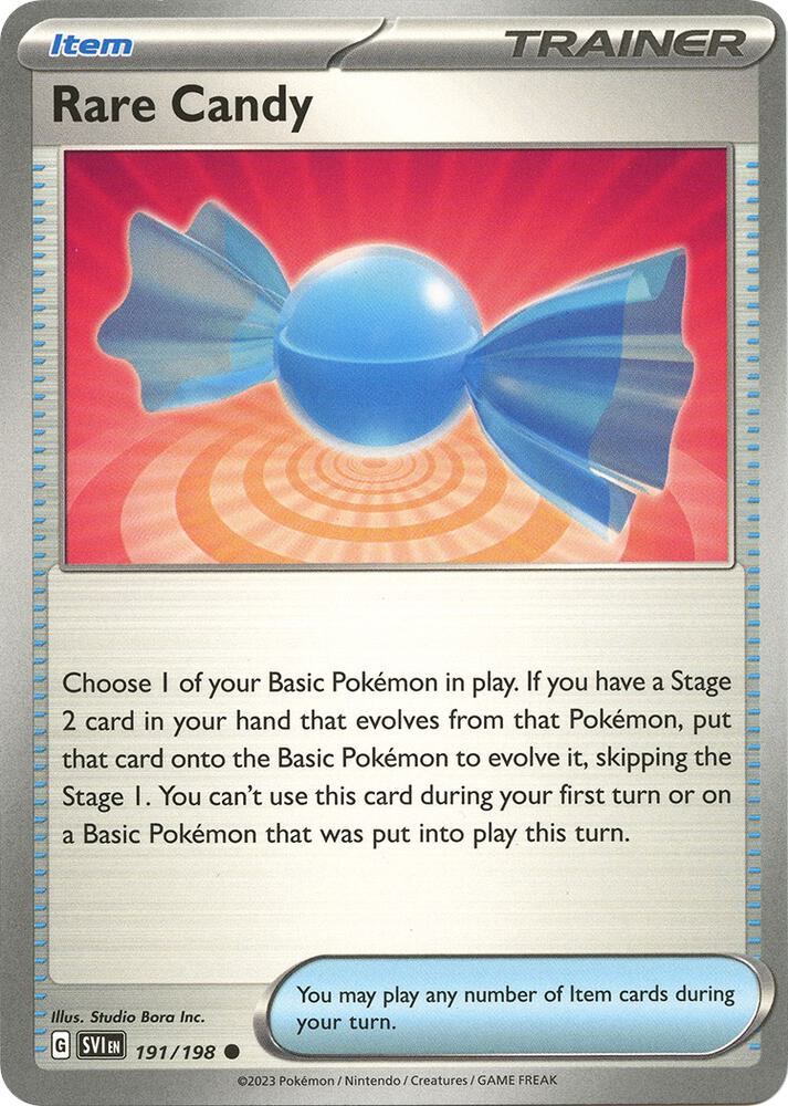 Rare Candy - 191/198 - SV01: Scarlet & Violet Base Set (SV1)