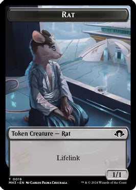 Phyrexian Germ // Rat Double-Sided Token - Modern Horizons 3 (MH3)