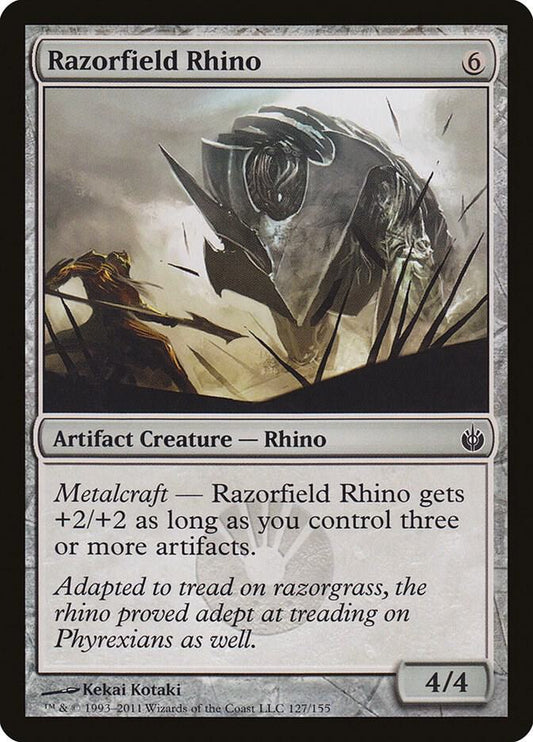 Razorfield Rhino - Mirrodin Besieged (MBS)