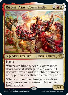 Risona, Asari Commander - Kamigawa: Neon Dynasty (NEO)