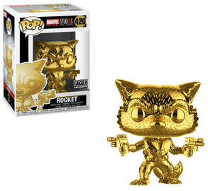 Funko POP: Rocket (Gold Chrome)