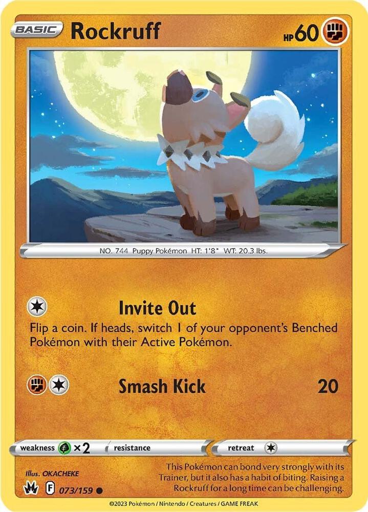 Rockruff - Crown Zenith (CRZ)