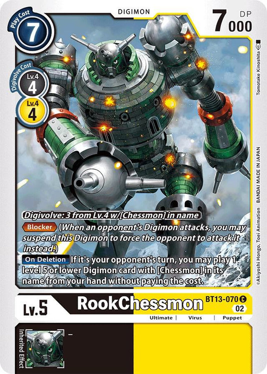 RookChessmon - Versus Royal Knights (BT13)