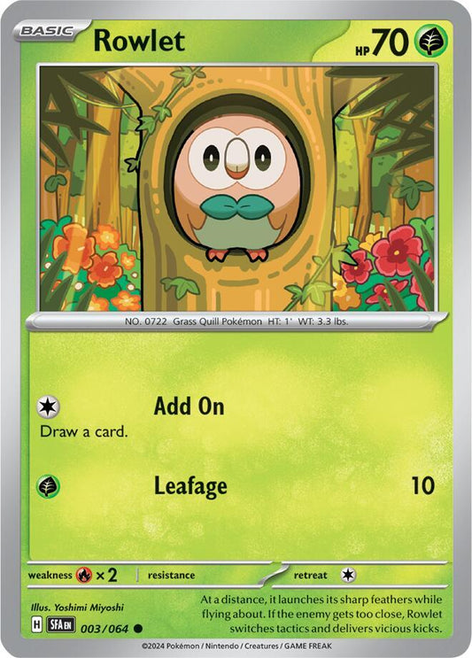 Rowlet - SV: Shrouded Fable (SFA)