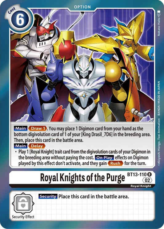 Royal Knights of the Purge - Versus Royal Knights (BT13)