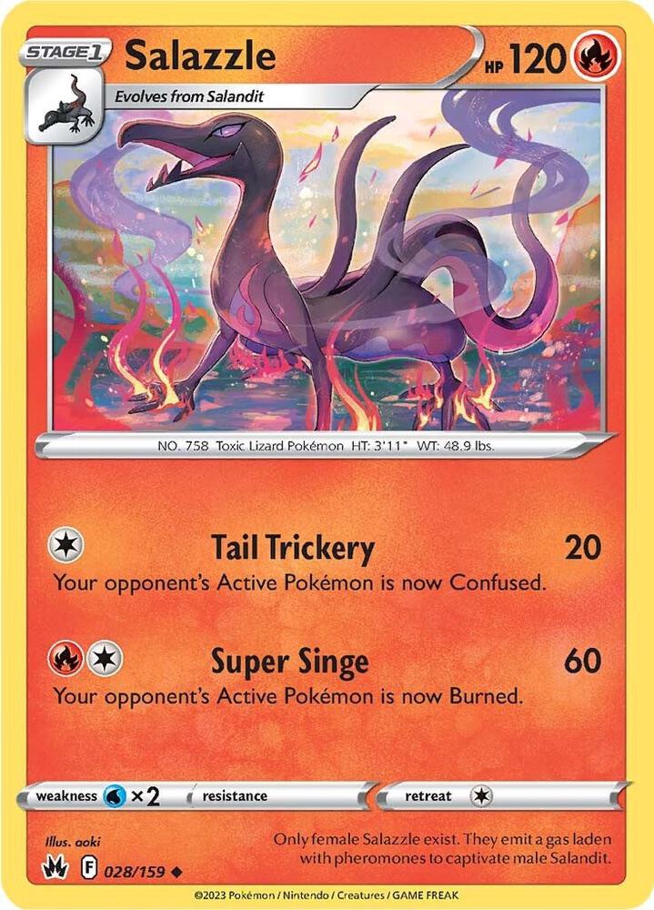 Salazzle - Crown Zenith (CRZ)