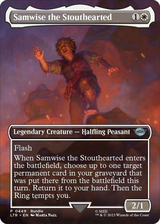 Samwise the Stouthearted (Borderless) (LTR Bundle) - Unique and Miscellaneous Promos (UMP)