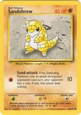 Sandshrew - Base Set (BS)