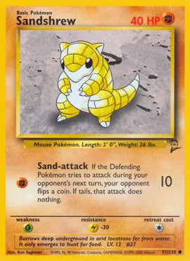 Sandshrew - Base Set 2 (BS2)