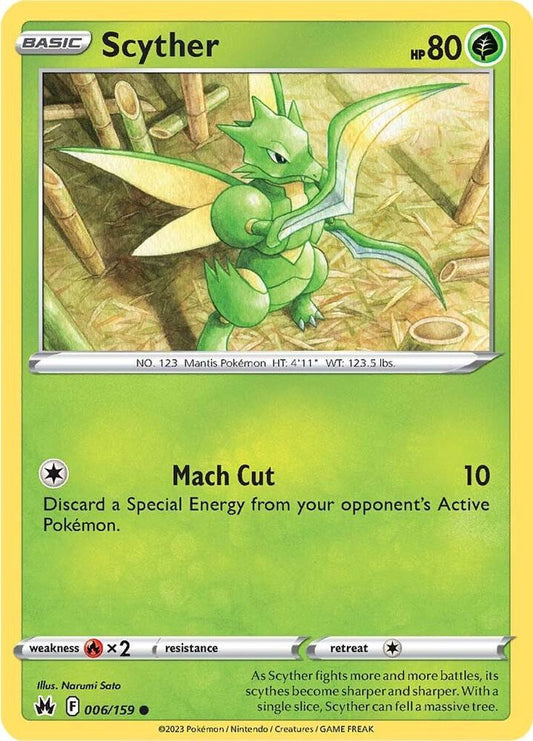 Scyther - Crown Zenith (CRZ)