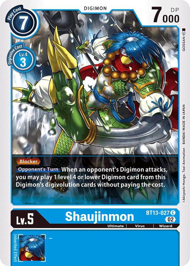 Shaujinmon - Versus Royal Knights (BT13)