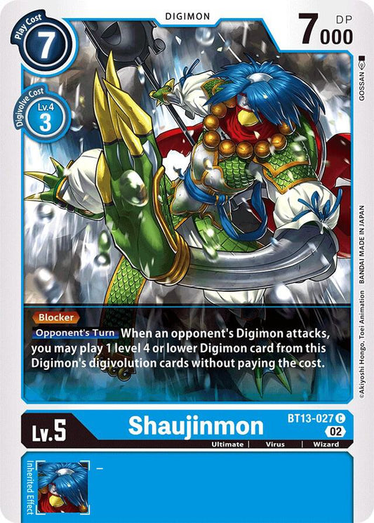 Shaujinmon - Versus Royal Knights (BT13)