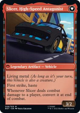 Slicer, Hired Muscle - Universes Beyond: Transformers (BOT)