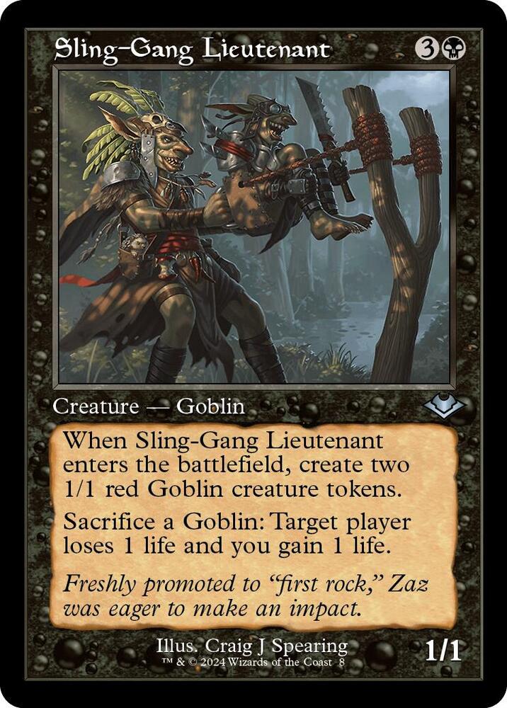 Sling-Gang Lieutenant (Retro Frame) - Modern Horizons (MH1)