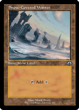 Snow-Covered Wastes (Retro Frame) - Modern Horizons 3 (MH3)