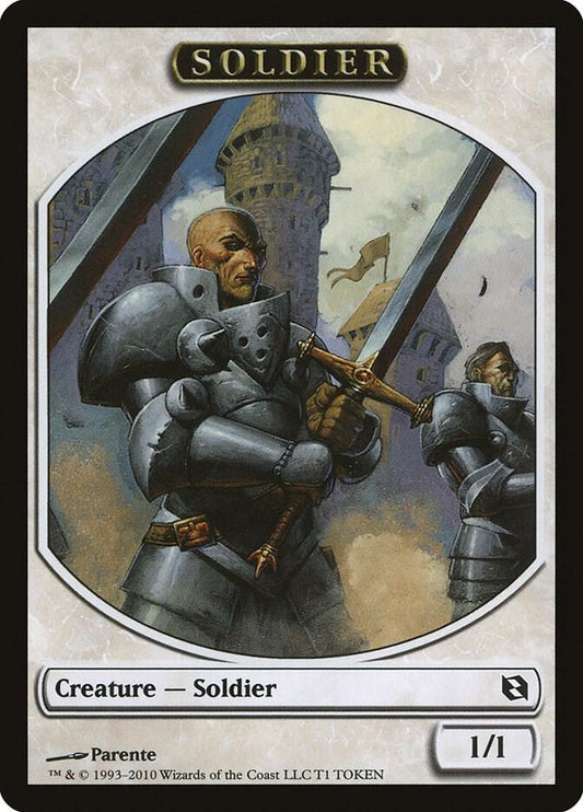 Soldier Token - Duel Decks: Elspeth vs. Tezzeret (DDF)