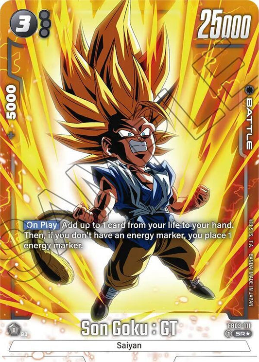 Son Goku : GT - FB03-111 (Alternate Art) - Raging Roar